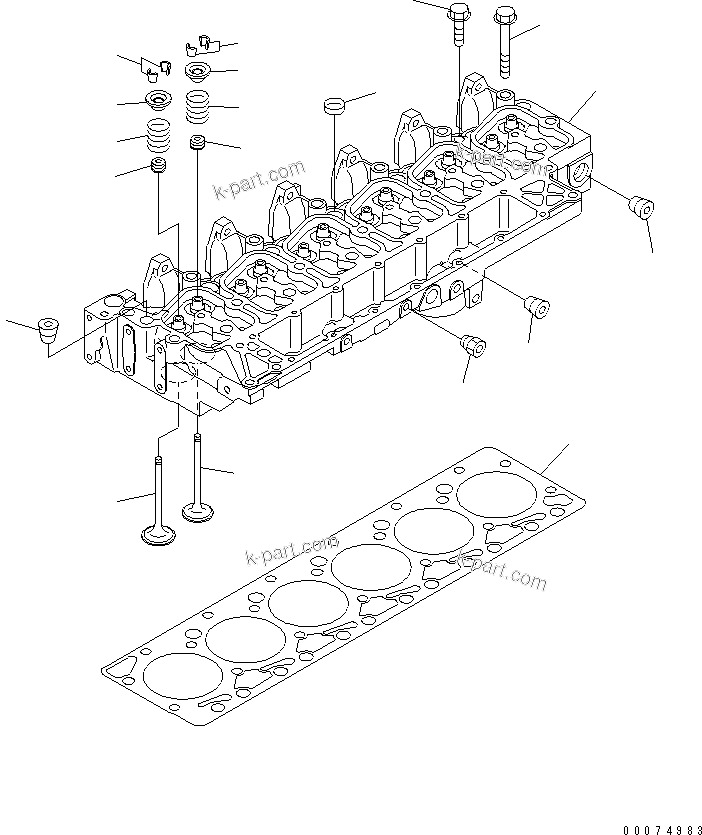 Tavola ricambi: Sezione catalogo — S6D102E-1 S/N .-UP