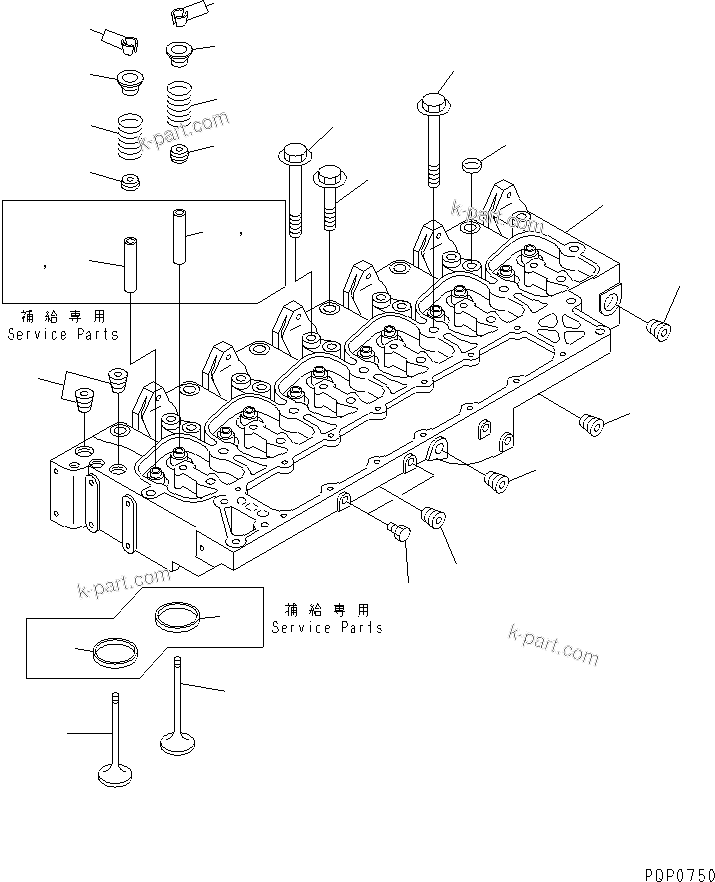 Tavola ricambi: Sezione catalogo — S6D102E-1AB S/N 21180000-UP