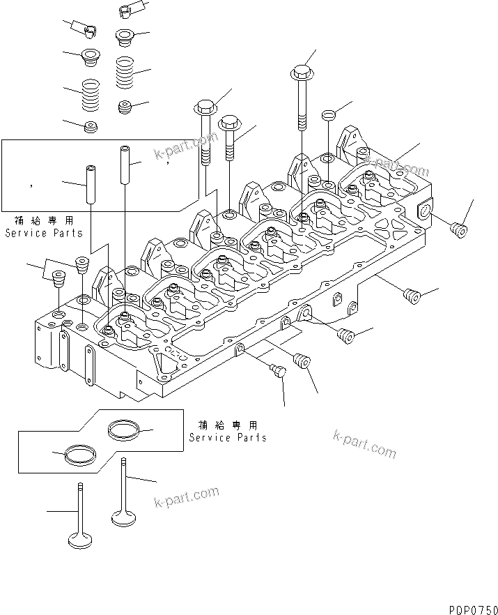 Tavola ricambi: Sezione catalogo — S6D102E-1AC S/N 21180000-UP