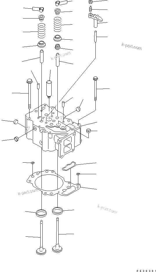 Tavola ricambi: Sezione catalogo — S6D125-1AF S/N 51975-UP
