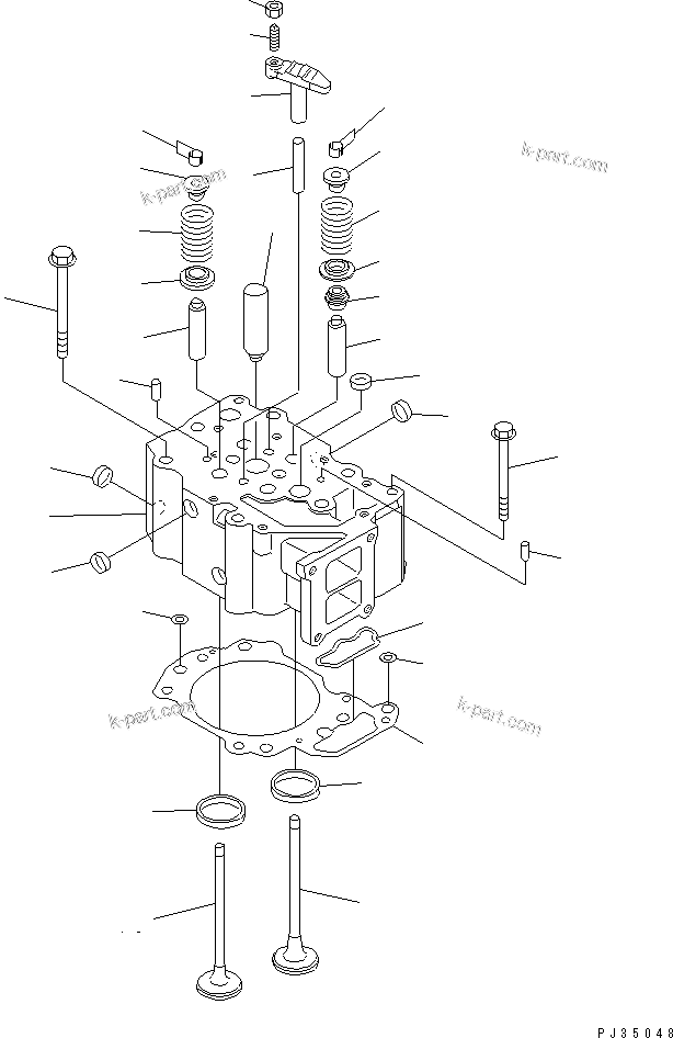 Tavola ricambi: Sezione catalogo — S6D125-1PP S/N 29408-UP