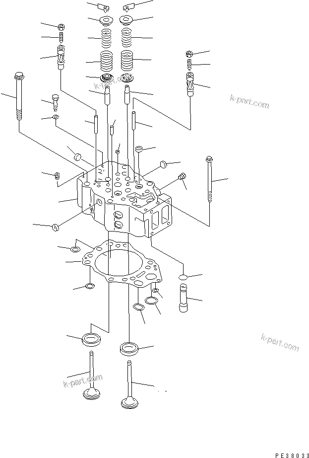 Tavola ricambi: Sezione catalogo — S6D140-1U-F S/N 10001-UP