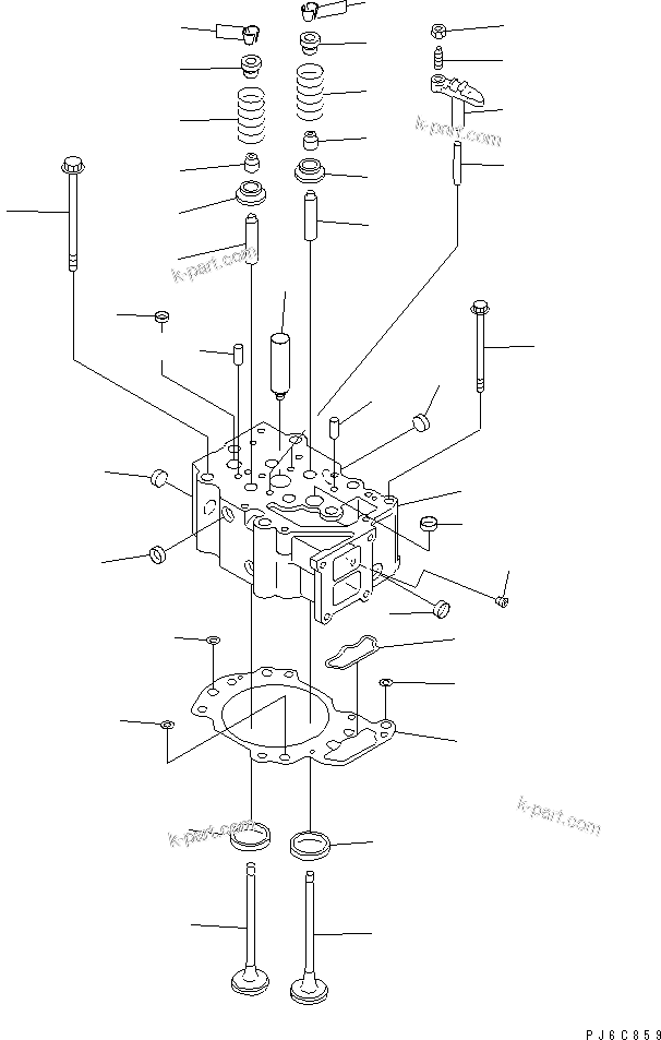 Tavola ricambi: Sezione catalogo — SA6D125E-3D-MS S/N 310001-UP