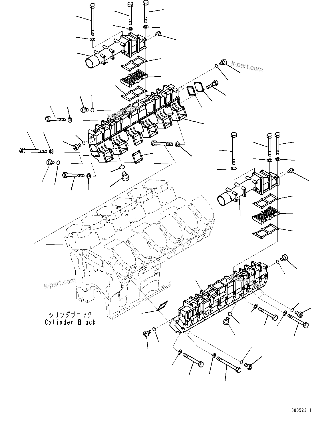 Tavola ricambi: Sezione catalogo — SAA12V140E-3C S/N 501918-UP (For PC2000-8)