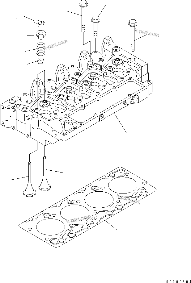 Tavola ricambi: Sezione catalogo — SAA4D102E-2-W3 S/N 21535567-UP