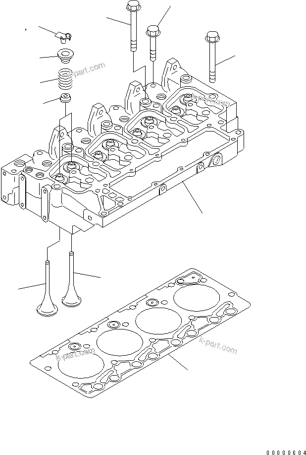 Tavola ricambi: Sezione catalogo — SAA4D102E-2-PW S/N 21535567-UP