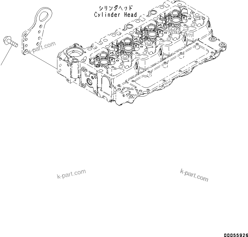 Tavola ricambi: Sezione catalogo — SAA4D107E-1C S/N 541103-UP (For PC200-8E0/PC200LC-8E0)