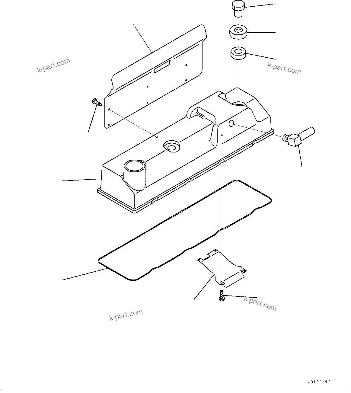 Tavola ricambi: Sezione catalogo — SAA4D95LE-5AA S/N 503227-UP (For D37EX-22/D37PX-22)