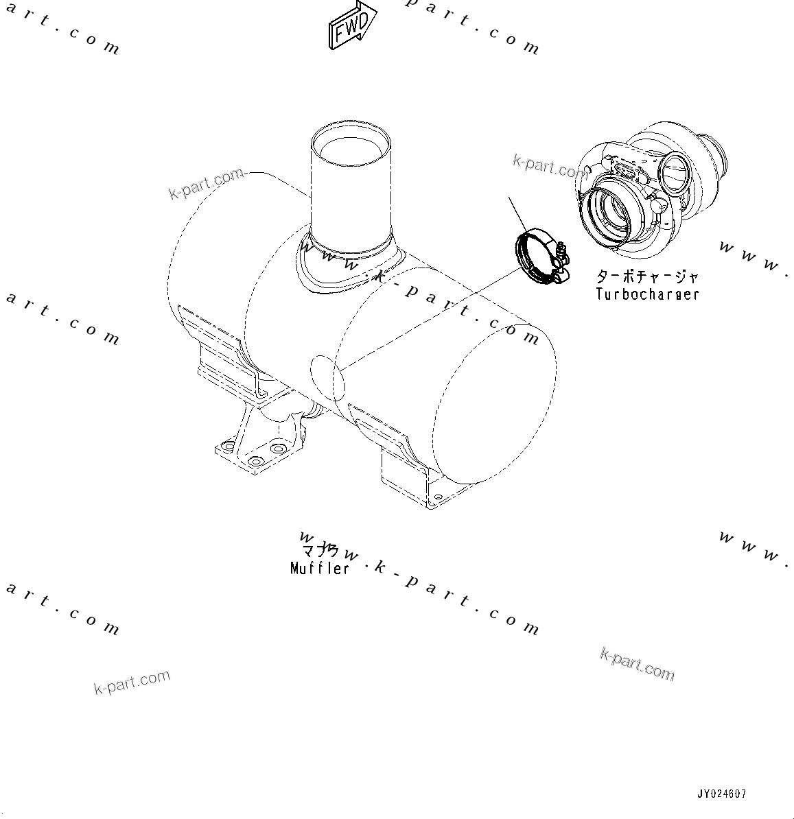 Tavola ricambi: Sezione catalogo — SAA6D107E-1J S/N 36520427-UP