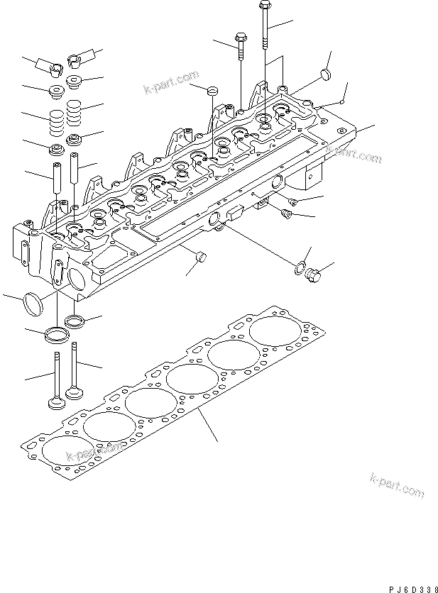 Tavola ricambi: Sezione catalogo — SAA6D114E-2 S/N .-UP