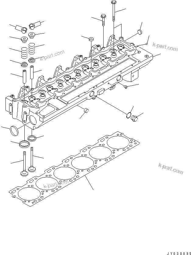 Tavola ricambi: Sezione catalogo — SAA6D114E-2A-A S/N 26800003-UP