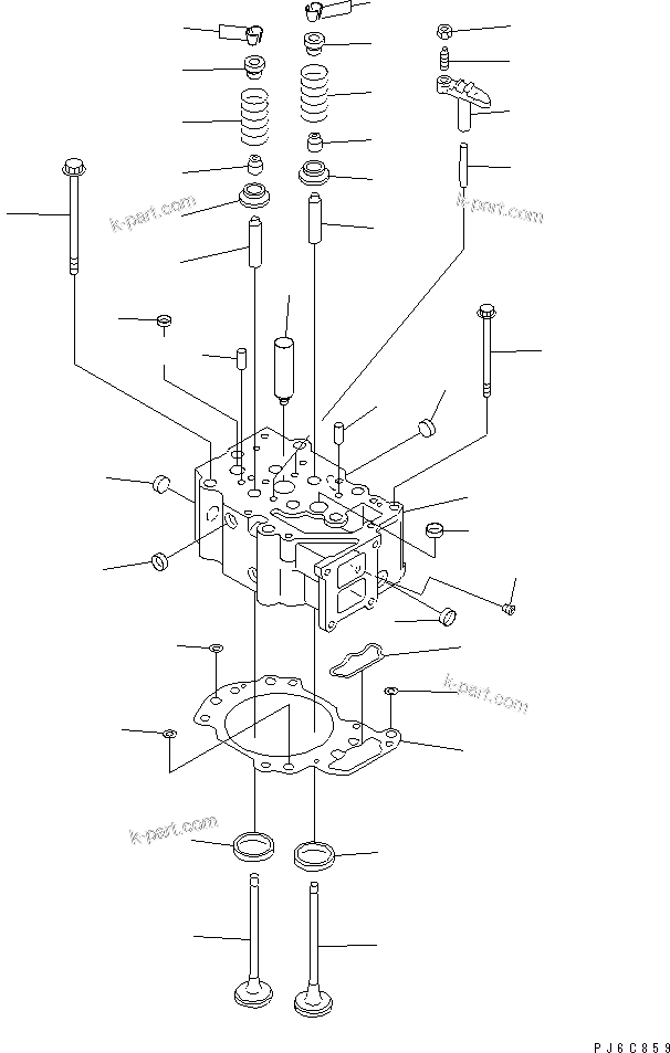 Tavola ricambi: Sezione catalogo — SAA6D125E-3 S/N .-UP