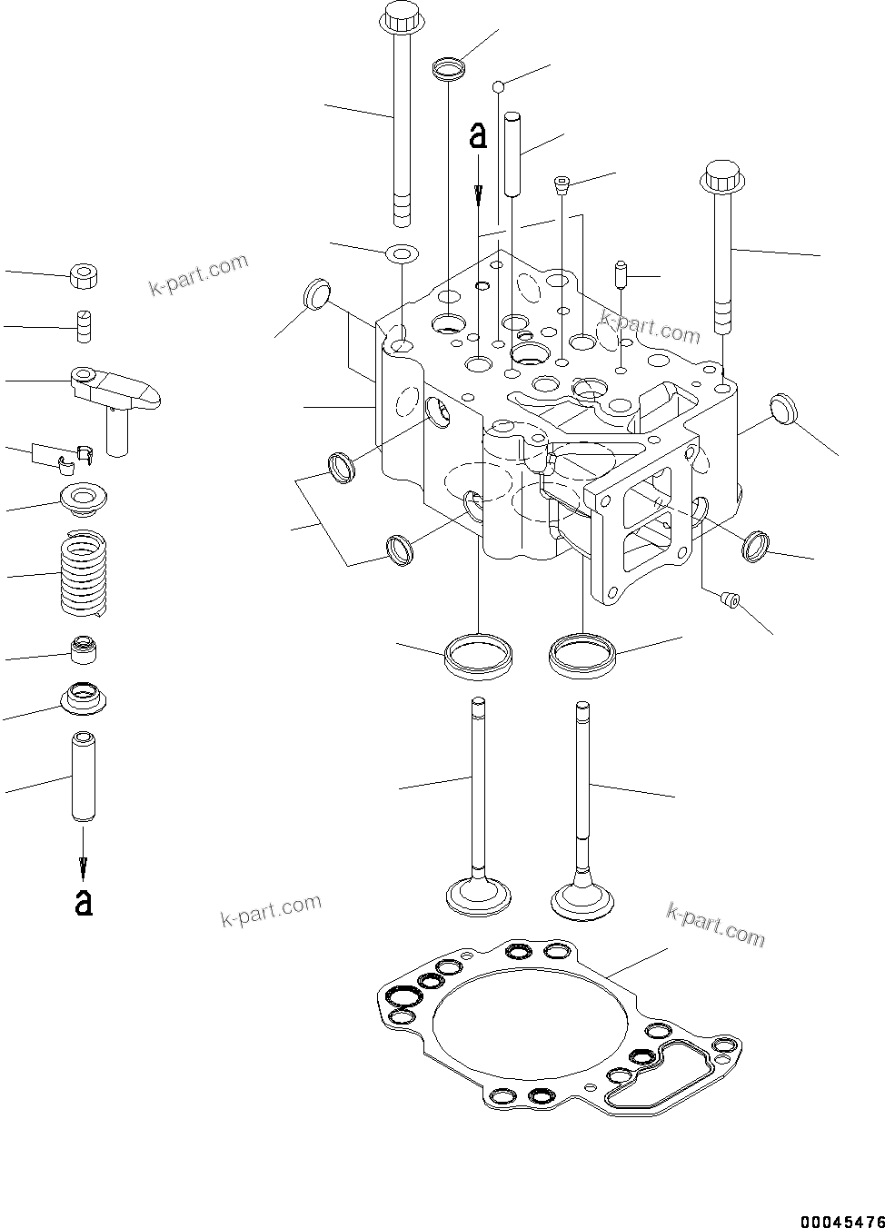 Tavola ricambi: Sezione catalogo — SAA6D125E-5J S/N 566329-UP (For HM250-2)