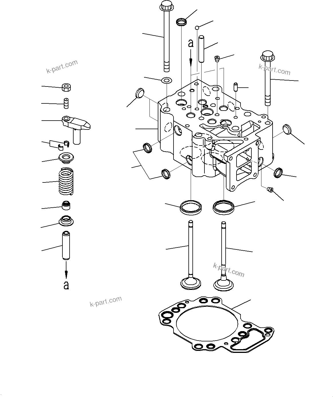 Tavola ricambi: Sezione catalogo — SAA6D125E-7 S/N 860001-UP (For PC490LC-11E0)