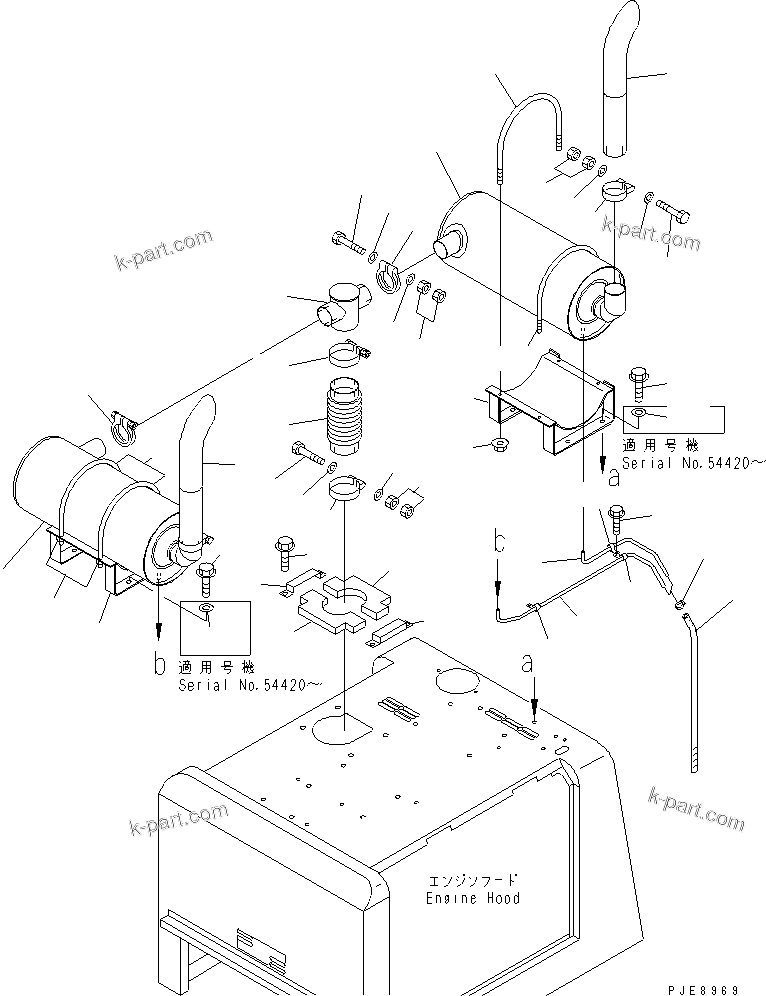 Tavola ricambi: Sezione catalogo — WA100SSS-3A S/N 53001-UP