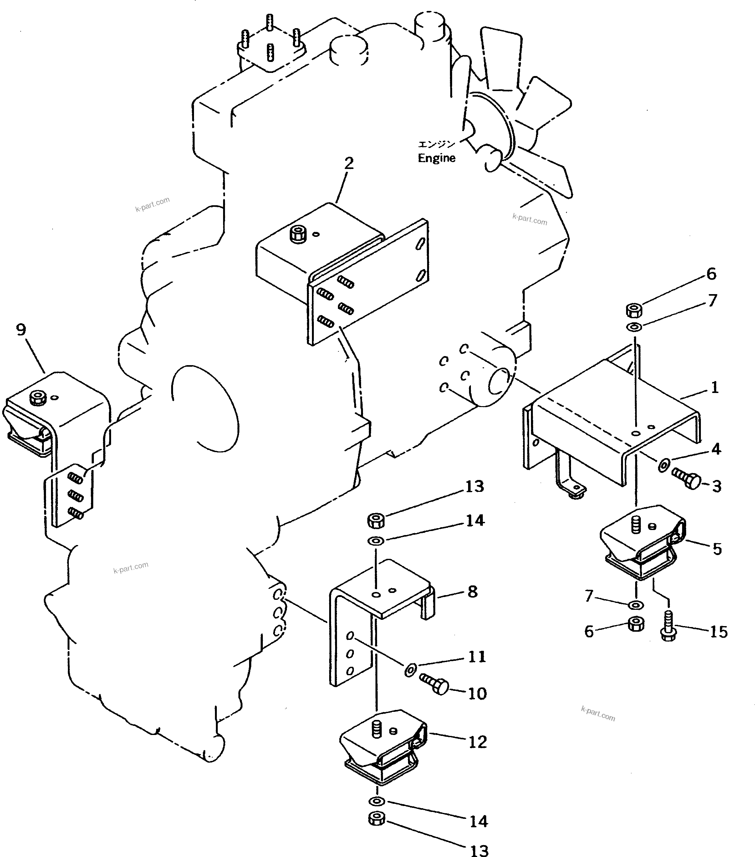 Tavola ricambi: Sezione catalogo — WA20-2 S/N 10001-UP