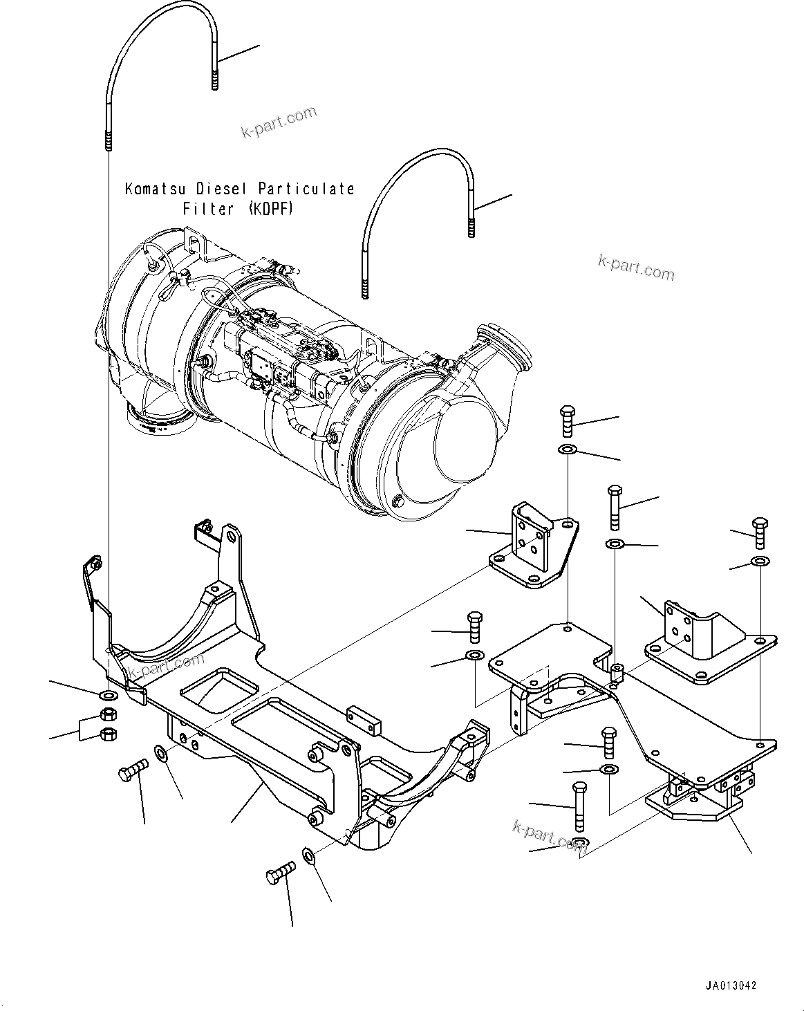 Tavola ricambi: Sezione catalogo — WA320-7 S/N 80001-UP