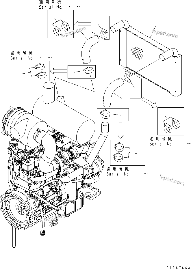 Tavola ricambi: Sezione catalogo — WA400-5 S/N 70001-UP