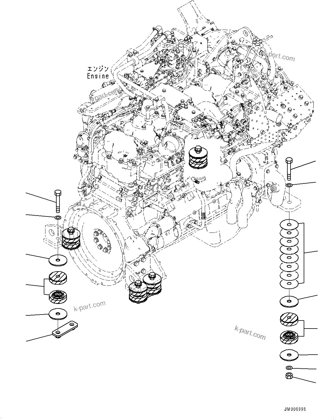 Tavola ricambi: Sezione catalogo — WA500-8 S/N 90001-UP
