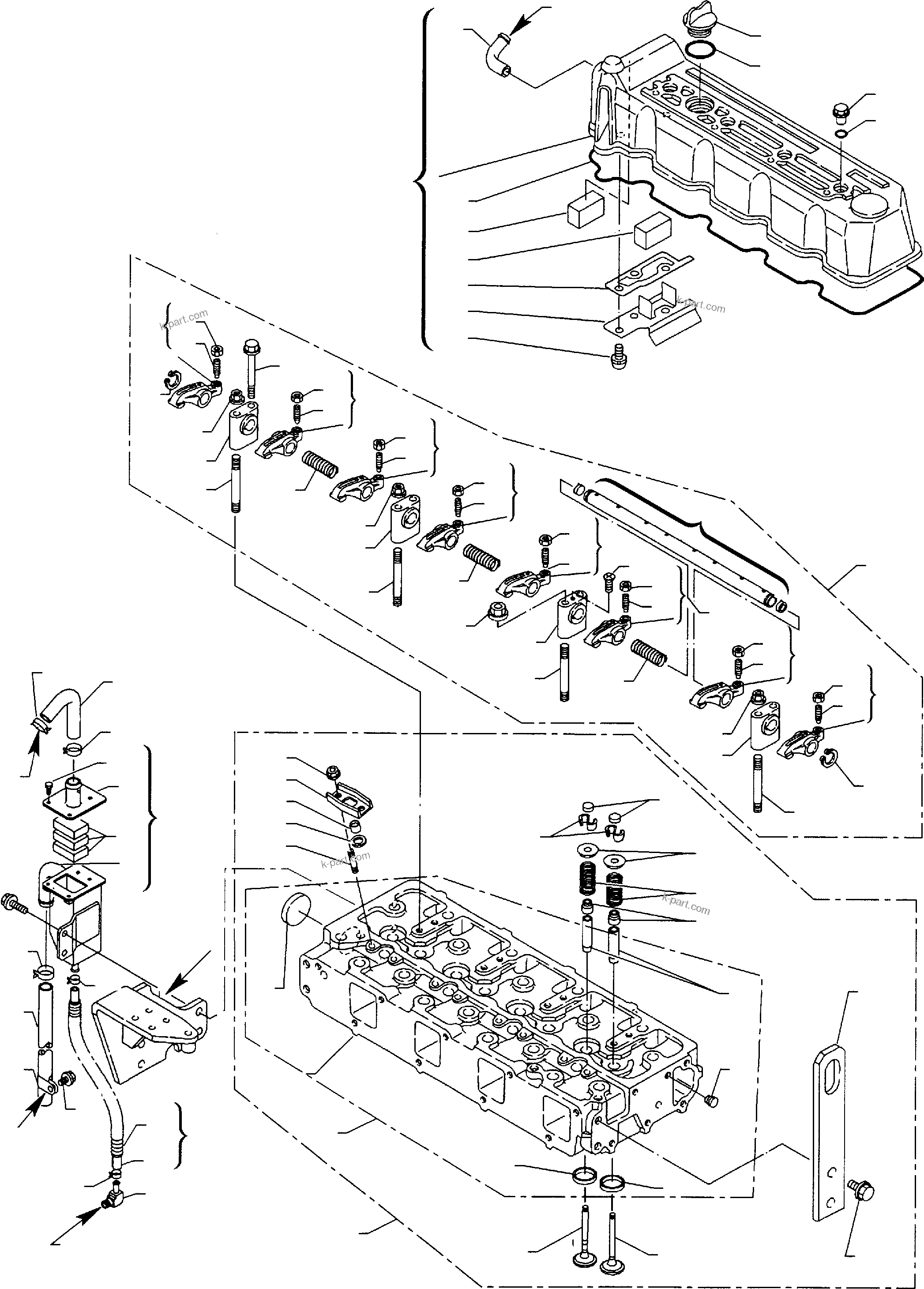Tavola ricambi: Sezione catalogo — WB150-2 S/N 150F10001-Up