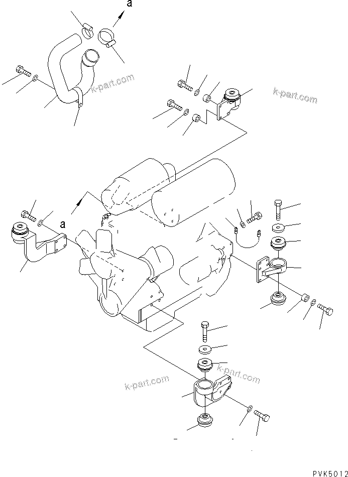 Схема: Раздел каталога — D21Q-7- серийный № 61132 и выше