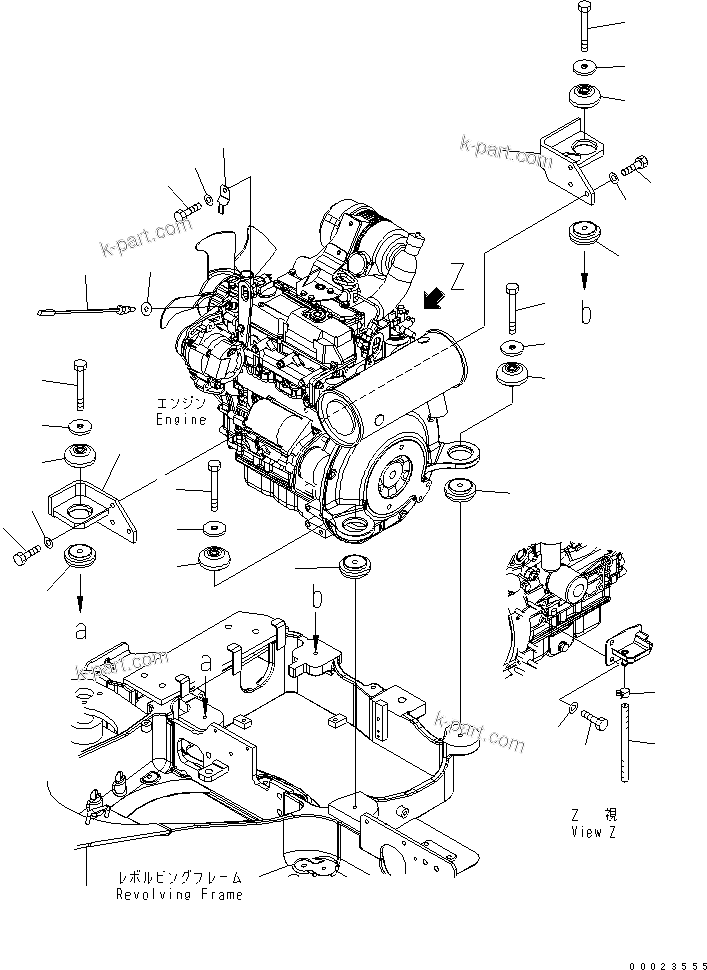 Схема: Раздел каталога — PC20MR-2- серийный № 15001 и выше