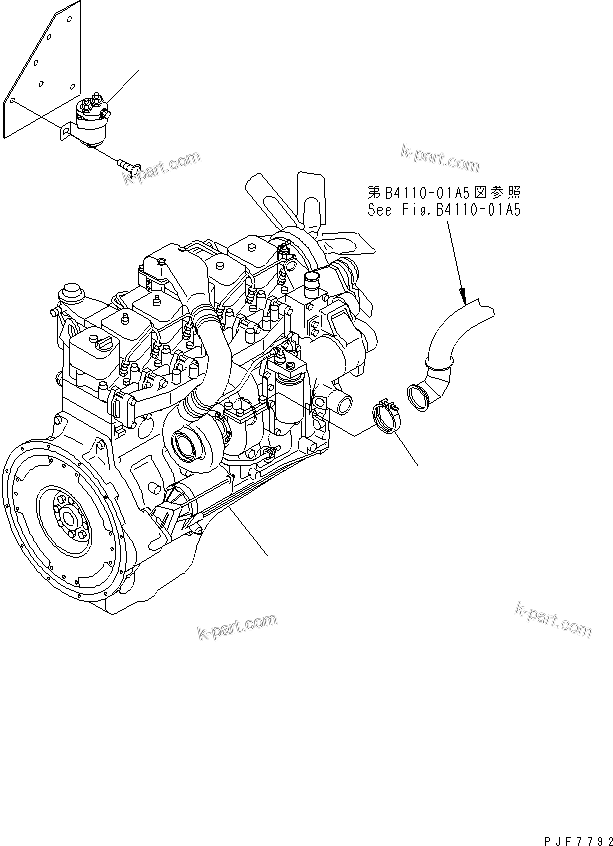 Схема: Раздел каталога — SD25-6 серийный № 85601 и выше