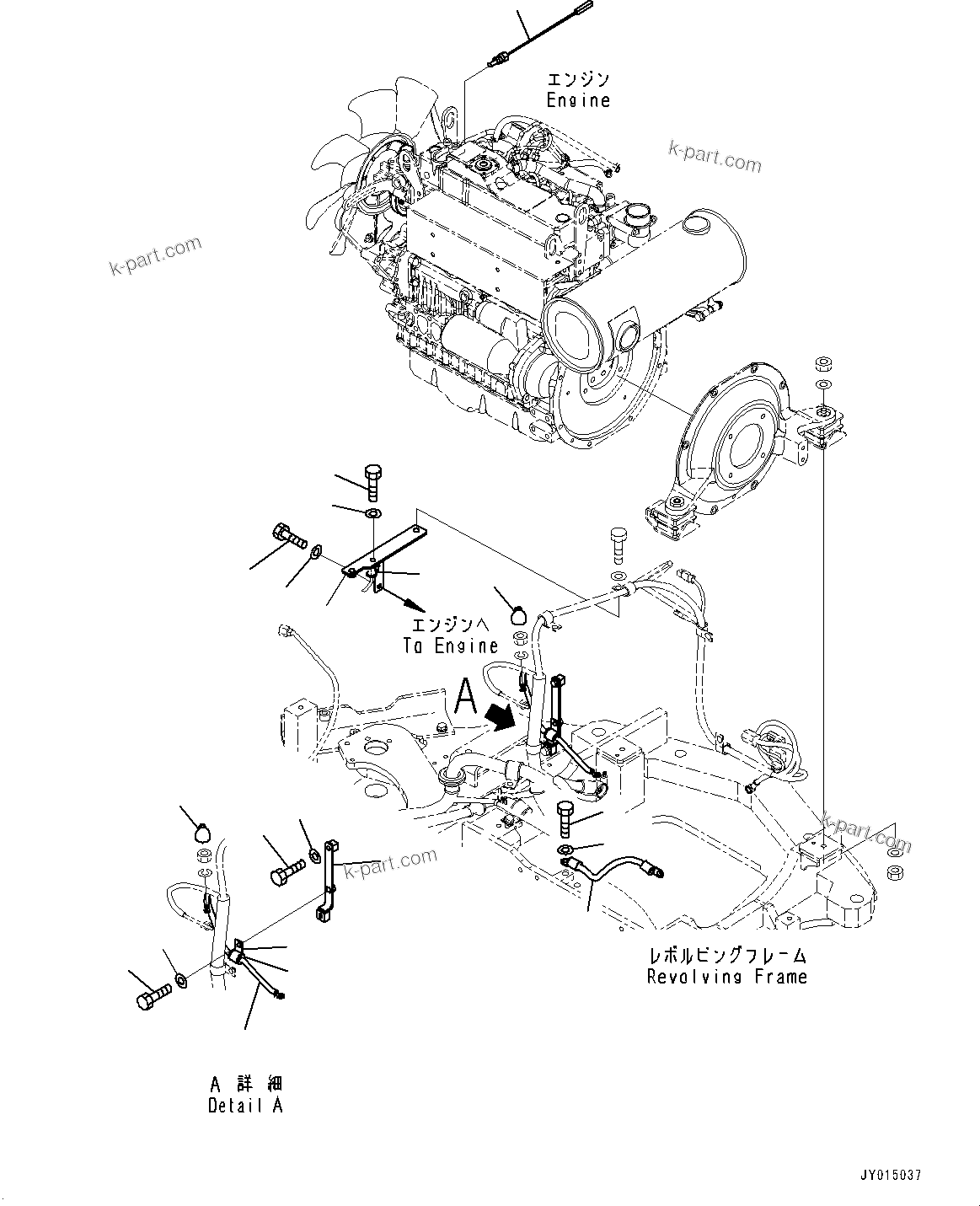 Komatsu parts book diagram for PC55MR-3 S/N 15001-UP: ґЭјЮЭ ХЖЇД, ЬІФШЭёЮК ?ИЅ Ћж•T‚Ї(#15427-16000)