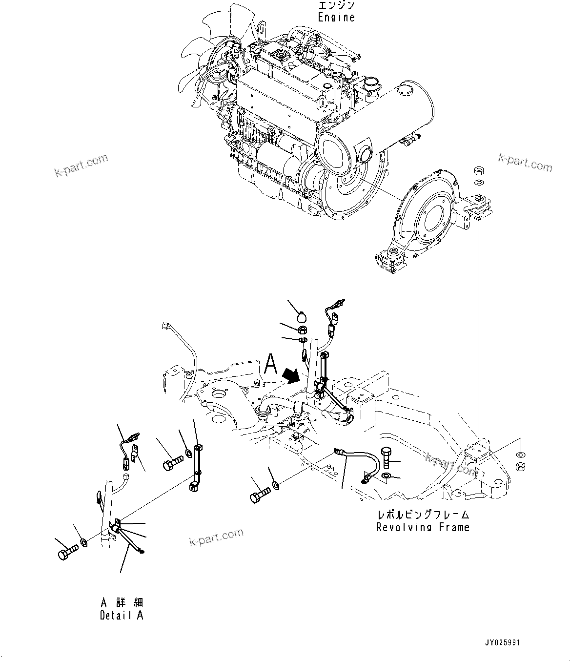 Komatsu parts book diagram for PC55MR-3 S/N 15001-UP: ґЭјЮЭ ХЖЇД, ЬІФШЭёЮК ?ИЅ Ћж•T‚Ї(#17435-)