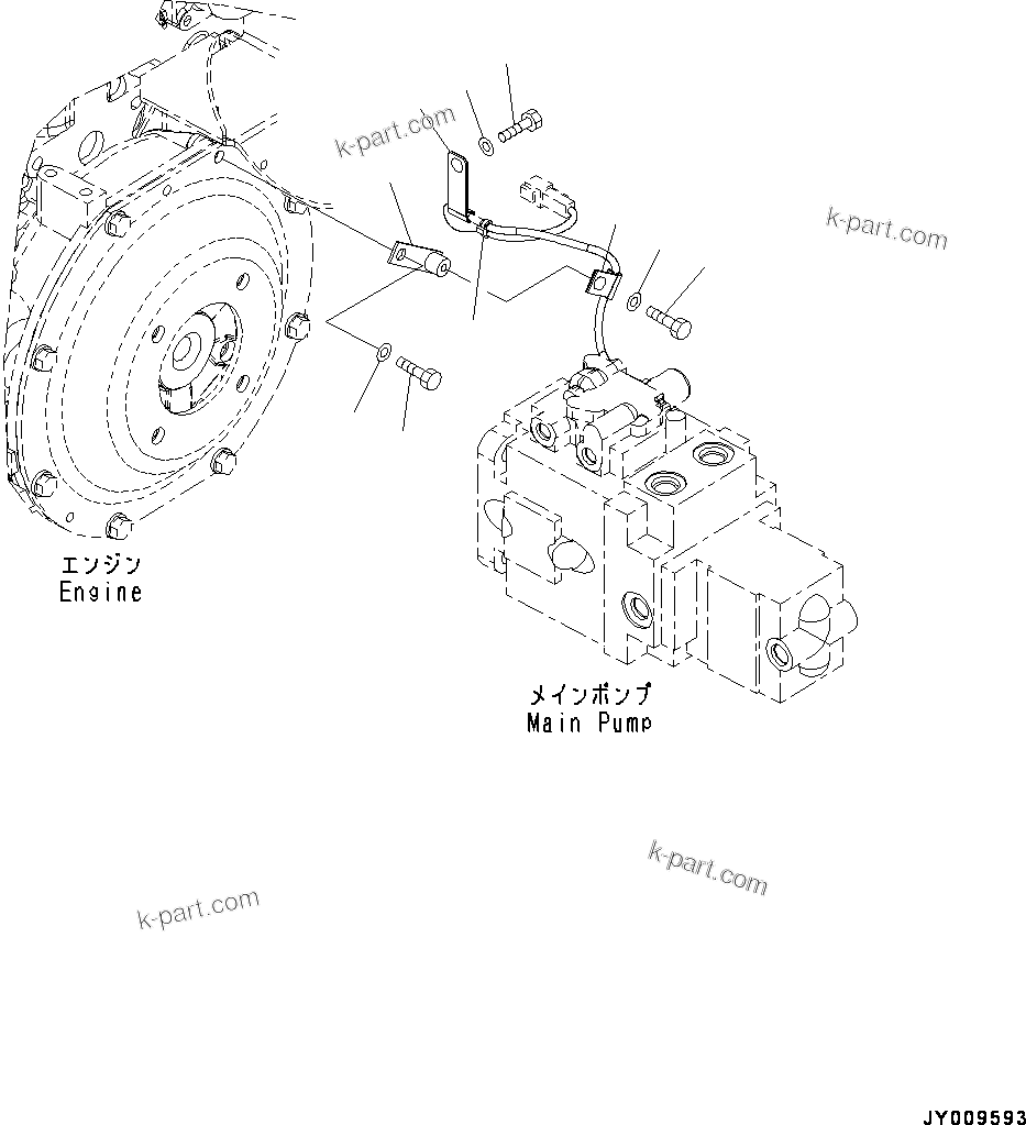 Komatsu parts book diagram for PC55MR-3 S/N 15001-UP: ґЭјЮЭ ХЖЇД, ЬІФШЭёЮК ?ИЅ ёЧЭМЯ(#17435-)