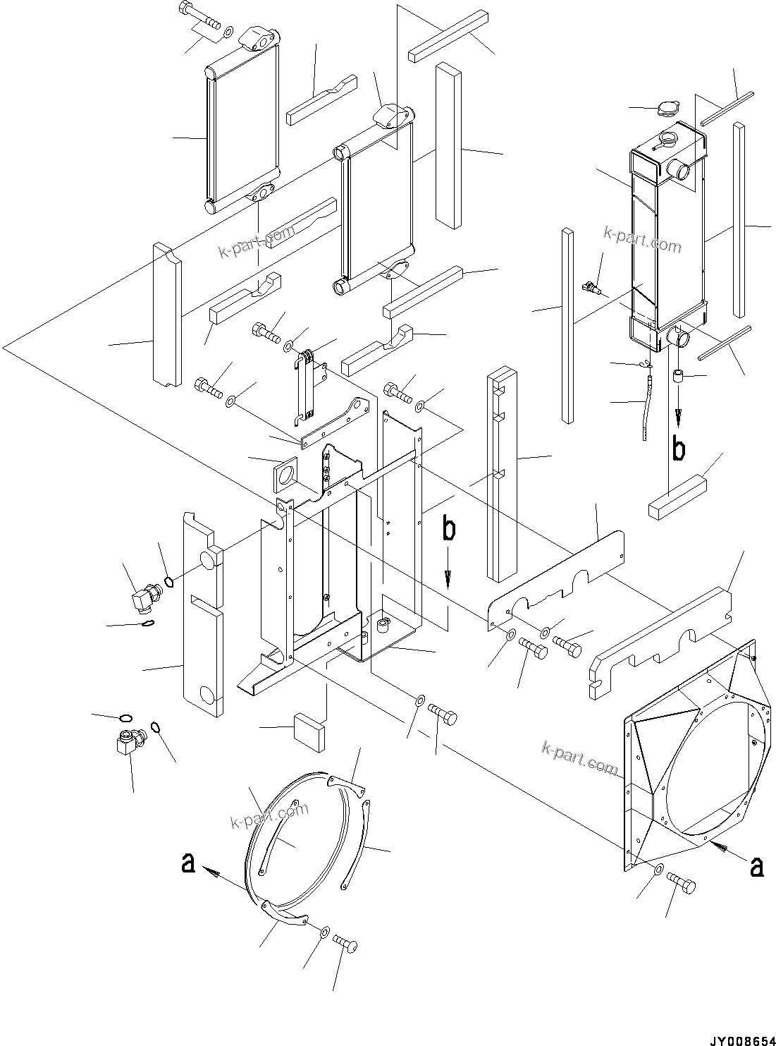 Komatsu parts book diagram for PC55MR-3 S/N 15001-UP: ё ?ШЭёЮ‘•’U, ЧјЮґ ?АҐ ?ІЩ ё ?Ч(#15001-16000)