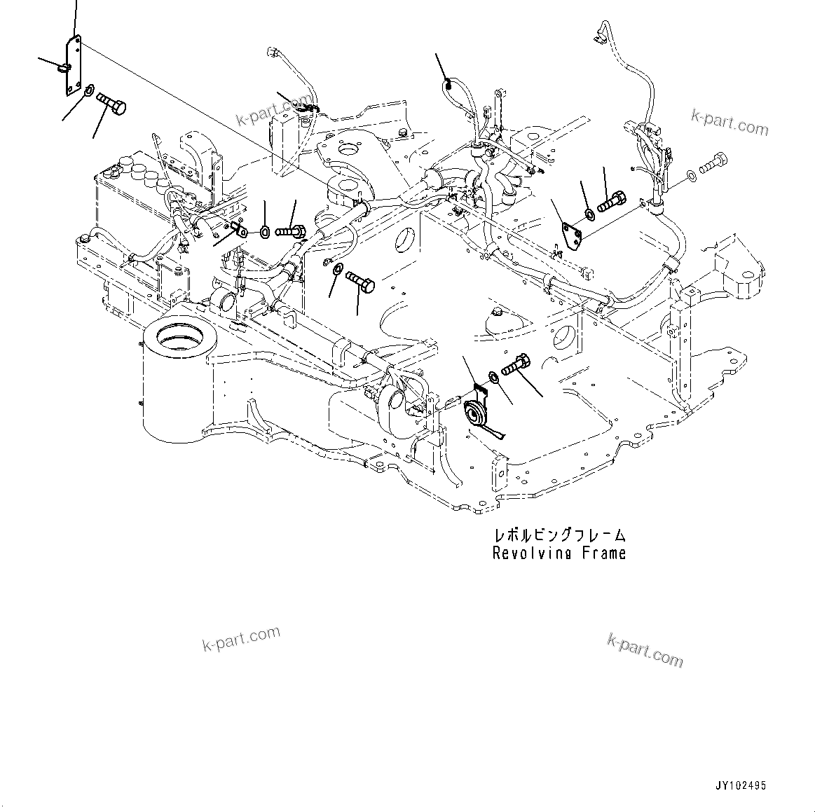 Komatsu parts book diagram for PC55MR-3 S/N 15001-UP: ґЪёДШЇё ЬІФШЭёЮК ?ИЅ, ТІЭ ЬІФШЭёЮК ?ИЅ ёЧЭМЯ (МЯЫОЯ ?ј ?ЕЩ єЭДЫ ?Щ ЪКЮ ? •T)(#19707-)