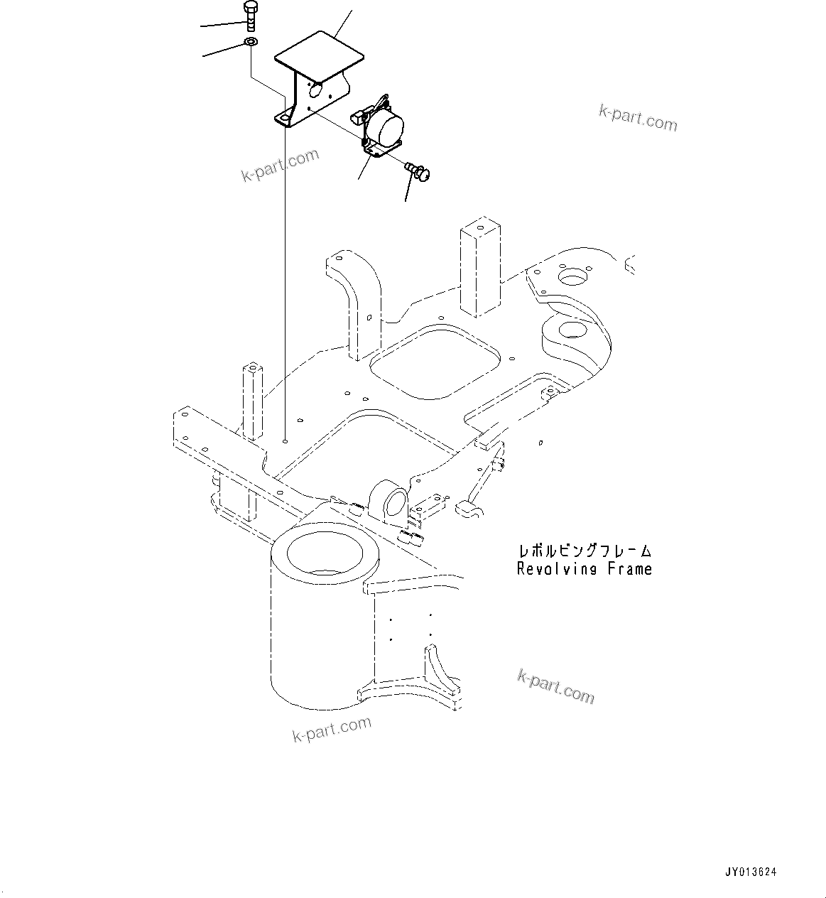 Komatsu parts book diagram for PC55MR-3 S/N 15001-UP: ‘–ЌS  ?Ч ?С, ( ? ?Д ГЮѕЧЪ ?А •T)(#15001-16000)
