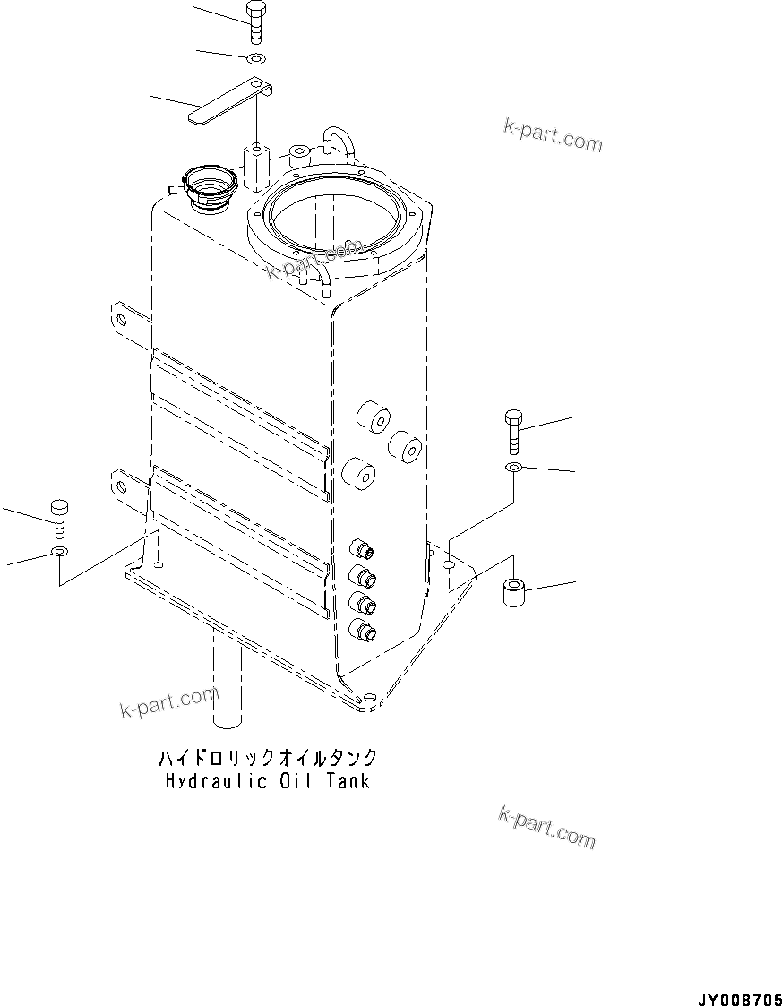 Komatsu parts book diagram for PC55MR-3 S/N 15001-UP: Ќм“ ?–ыАЭё, Ћж•T‚Ї(#15001-15344)