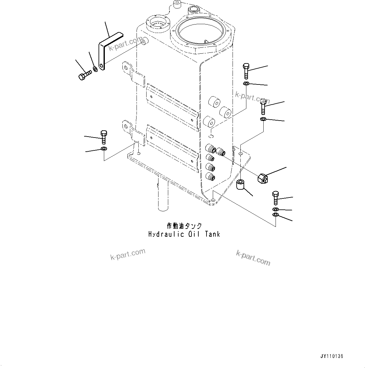Komatsu parts book diagram for PC55MR-3 S/N 15001-UP: Ќм“ ?–ыАЭё, Ћж•T‚Ї(#19781-)