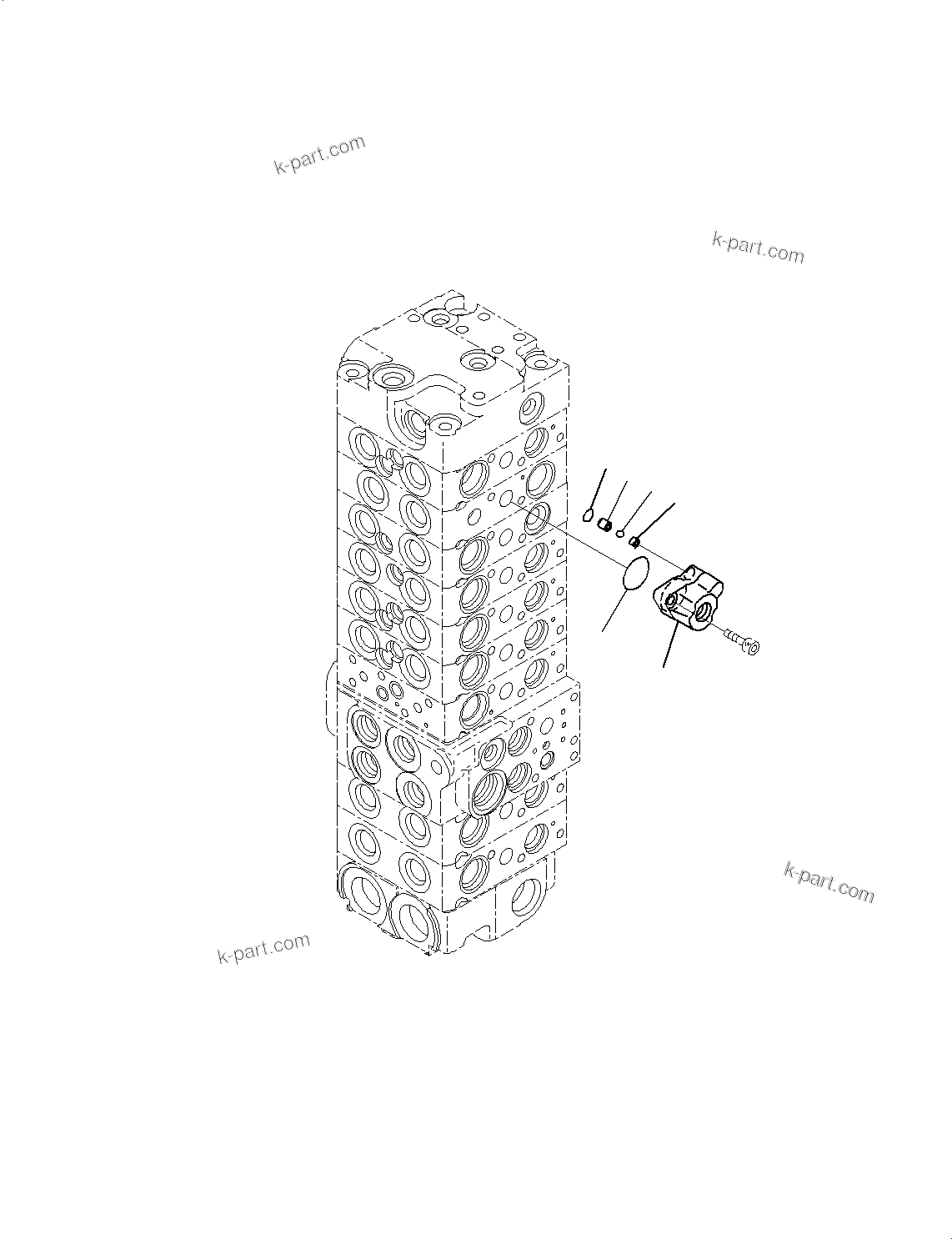 Komatsu parts book diagram for PC55MR-3 S/N 15001-UP: єЭДЫ ?Щ КЮЩМЮ, 9 КЮЩМЮ (9/23)(#16001-16500)