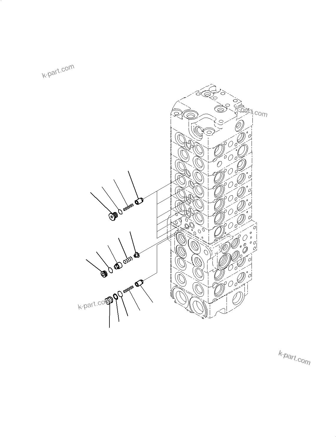 Komatsu parts book diagram for PC55MR-3 S/N 15001-UP: єЭДЫ ?Щ КЮЩМЮ, 9 КЮЩМЮ (11/23)(#16501-)