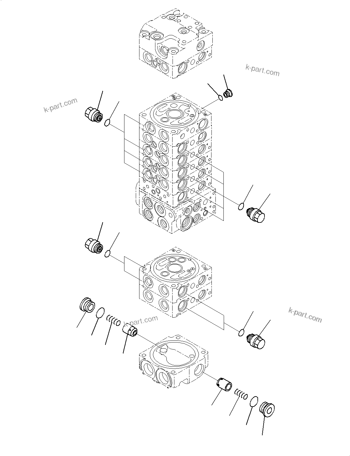 Komatsu parts book diagram for PC55MR-3 S/N 15001-UP: єЭДЫ ?Щ КЮЩМЮ, 9 КЮЩМЮ (13/23)(#16501-)
