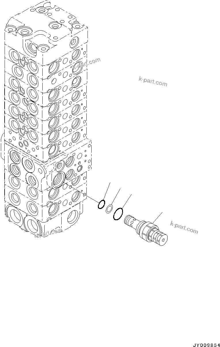 Komatsu parts book diagram for PC55MR-3 S/N 15001-UP: єЭДЫ ?Щ КЮЩМЮ, 9 КЮЩМЮ (17/23)(#16001-16500)