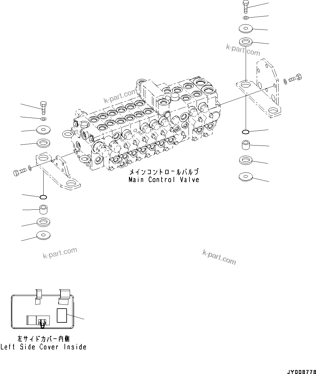 Komatsu parts book diagram for PC55MR-3 S/N 15001-UP: єЭДЫ ?Щ КЮЩМЮ, Ћж•T‚Ї(#15001-15400)