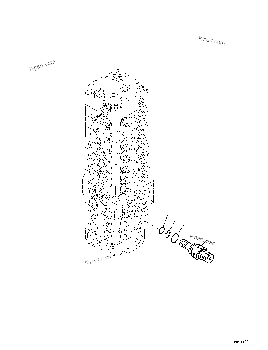 Komatsu parts book diagram for PC55MR-3 S/N 15001-UP: єЭДЫ ?Щ КЮЩМЮ, 9 КЮЩМЮ (17/23)(#17100-)