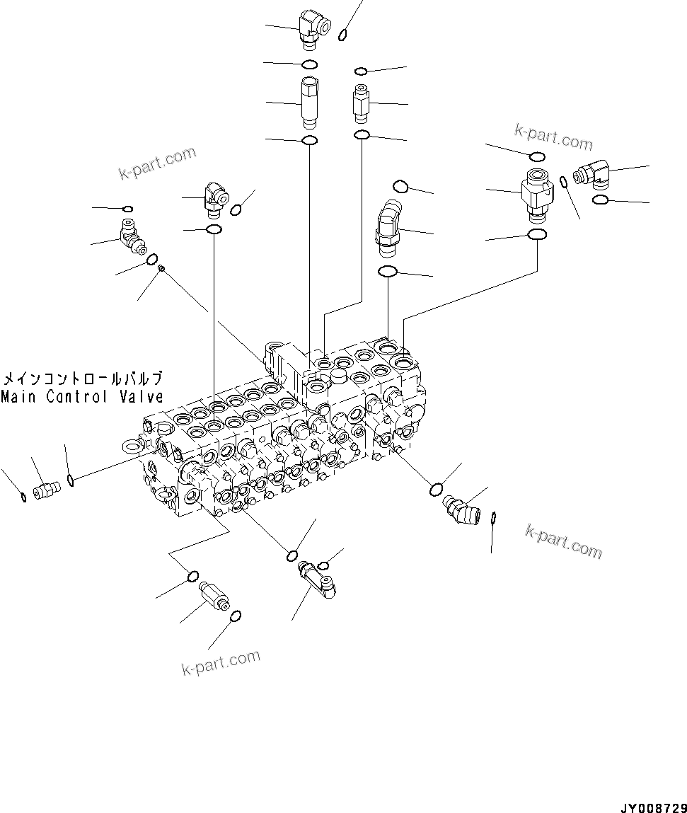 Komatsu parts book diagram for PC55MR-3 S/N 15001-UP: єЭДЫ ?Щ КЮЩМЮ, єИёГЁЭёЮ •”•I (1/3) (9 ЅМЯ ?Щ, 1‘ќђЭ  ?ёБ ?ґ ?А”ZЉЗ •T)(#16501-)