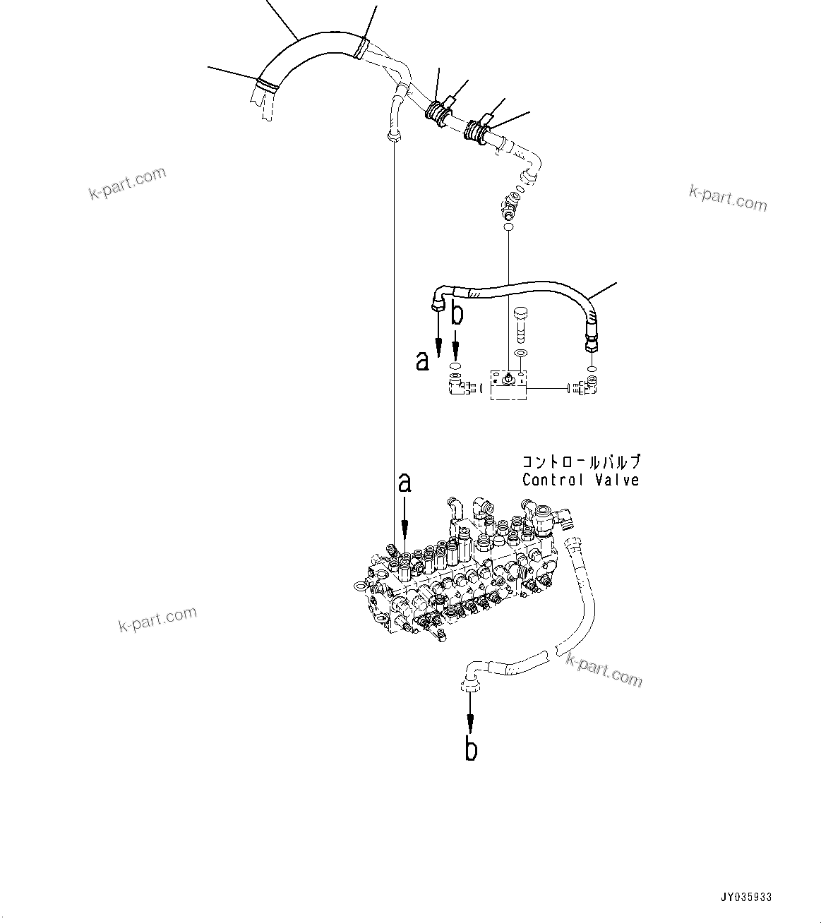 Komatsu parts book diagram for PC55MR-3 S/N 15001-UP: єЭДЫ ?Щ КЮЩМЮ,  ?АЇБТЭД ”ZЉЗ (1 ? ?ЛЮЅКЮЩМЮ)(#16001-16102)
