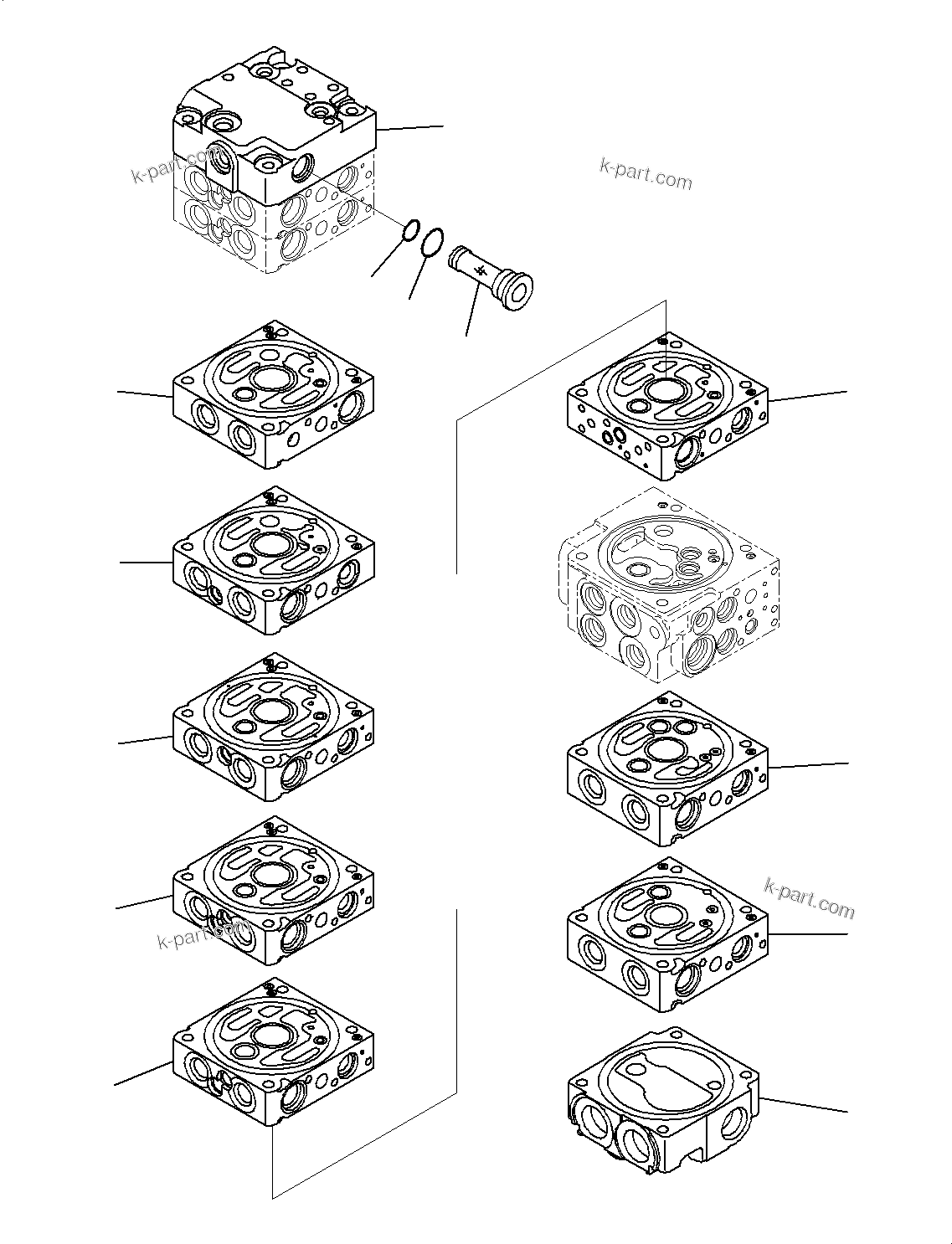 Komatsu parts book diagram for PC55MR-3 S/N 15001-UP: єЭДЫ ?Щ КЮЩМЮ, 10 КЮЩМЮ (1/25) (1‘ќђЭ  ?ёБ ?ґ ?А”ZЉЗ •T)(#15401-16000)