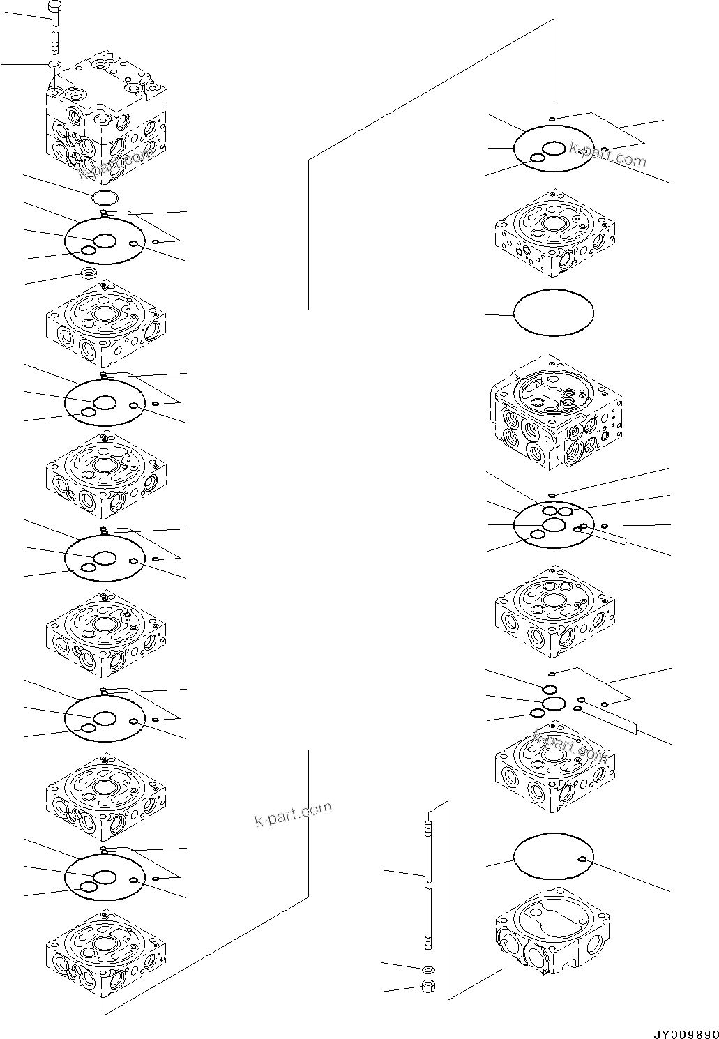 Komatsu parts book diagram for PC55MR-3 S/N 15001-UP: єЭДЫ ?Щ КЮЩМЮ, 10 КЮЩМЮ (2/25) (1‘ќђЭ  ?ёБ ?ґ ?А”ZЉЗ •T)(#15001-15400)
