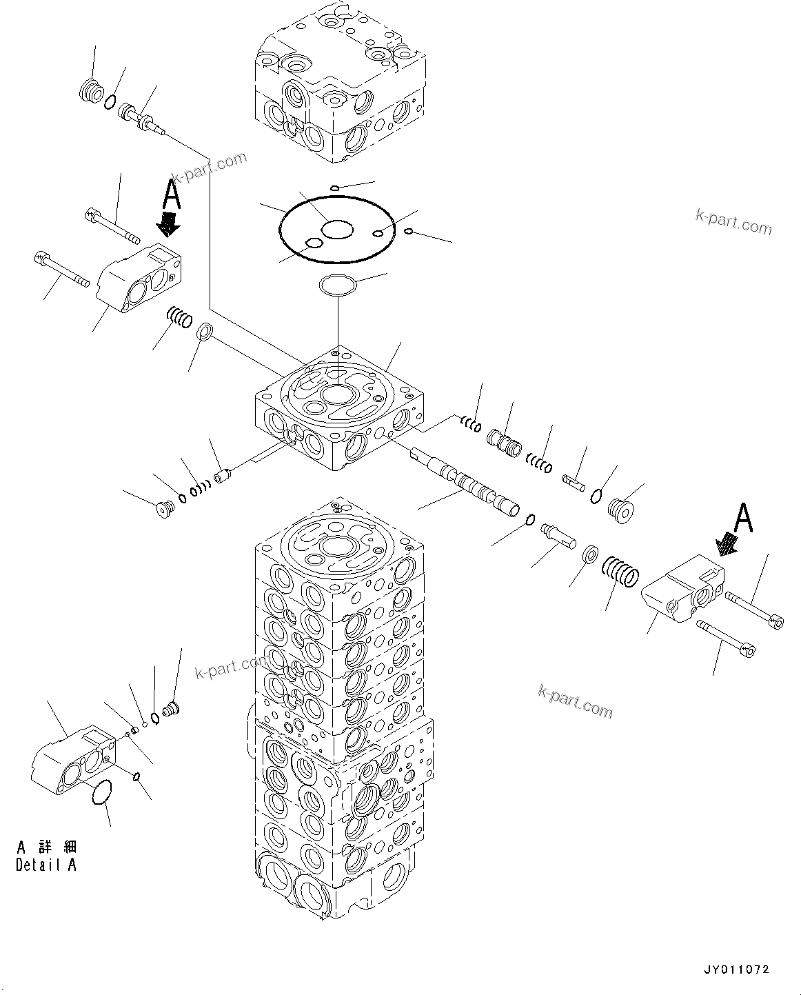 Komatsu parts book diagram for PC55MR-3 S/N 15001-UP: єЭДЫ ?Щ КЮЩМЮ, 10 КЮЩМЮ (22/25)(#15001-15400)