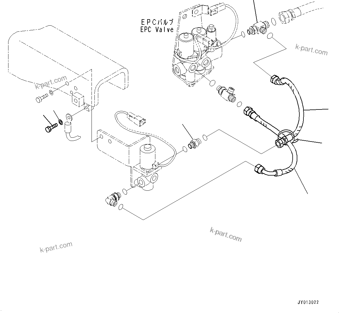 Komatsu parts book diagram for PC55MR-3 S/N 15001-UP: єЭДЫ ?Щ КЮЩМЮ, ‘ќђЭ”ZЉЗ(#15001-15400)