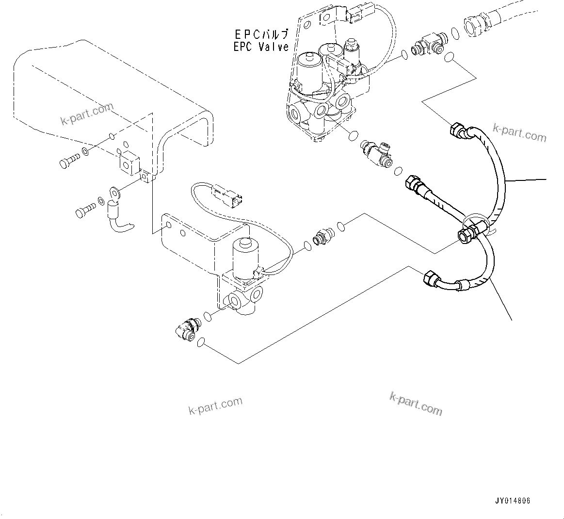 Komatsu parts book diagram for PC55MR-3 S/N 15001-UP: єЭДЫ ?Щ КЮЩМЮ, ‘ќђЭ”ZЉЗ(#16501-)