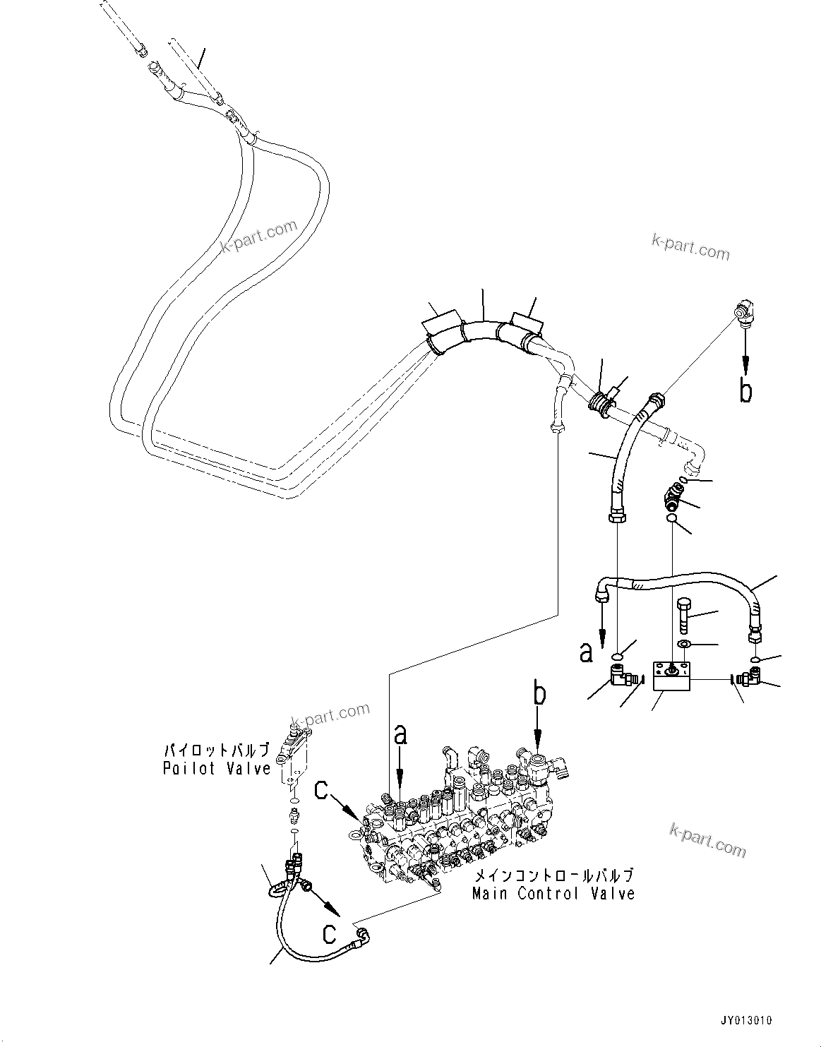 Komatsu parts book diagram for PC55MR-3 S/N 15001-UP: єЭДЫ ?Щ КЮЩМЮ,  ?АЇБТЭД ”ZЉЗ ( ? ?Д ГЮѕЧЪ ?А •T)(#15001-15400)