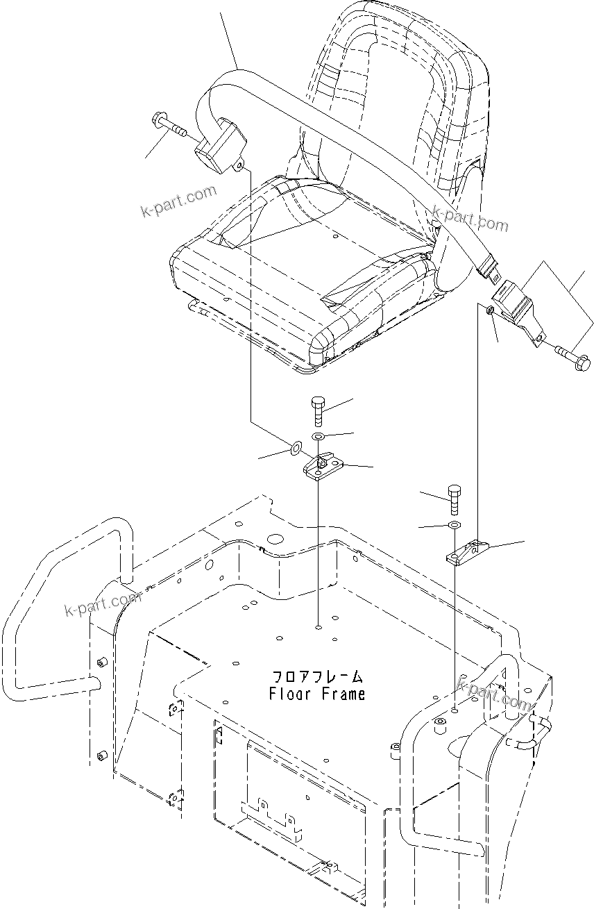 Komatsu parts book diagram for PC55MR-3 S/N 15001-UP: ј ?ДНЮЩД, (50MM ј ?Д НЮЩД, 2 “_Ћ ?, ШјЮЇДЮ АІМЯ  ?НЯЪ ?А ј ?Д)(#15001-)